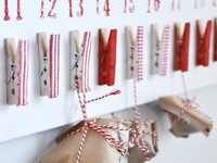 recycle eh Clothespins Advent Calendar